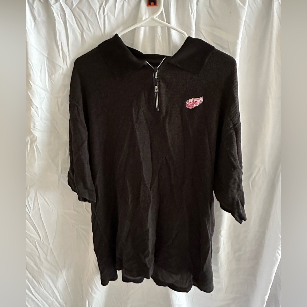 Detroit Red Wings CCM Men’s Large 1/4 Zip NHL